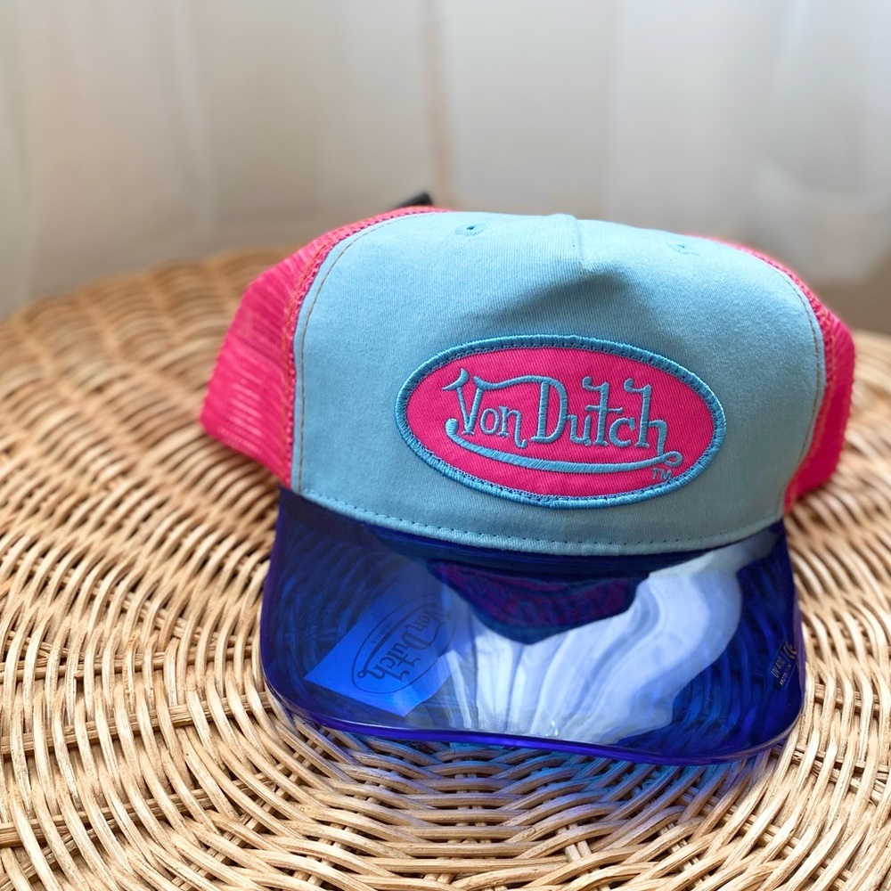 Von Dutch Y2K Vintage Visor Trucker